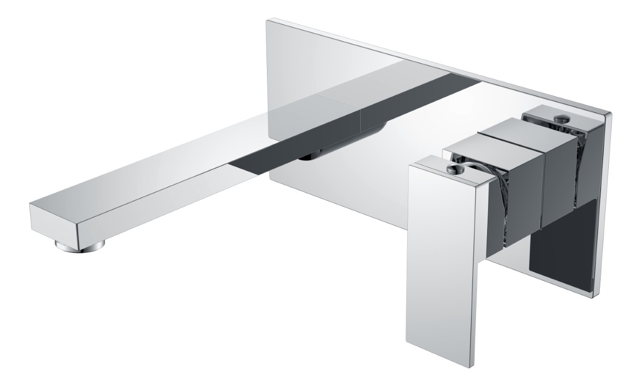 Фото Смеситель для раковины Boheme Qubic 475-CR хром