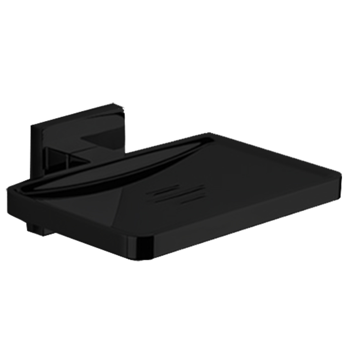 Фото Мыльница Colombo Basic B3781.NM подвесная черный матовый