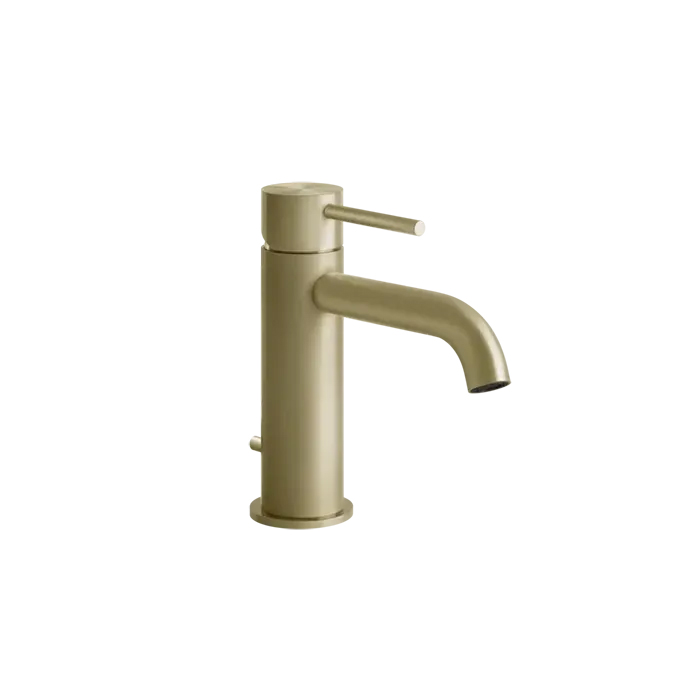 Фото Смеситель Gessi Gessi316 54001#727 для раковины с донным клапаном, латунь браш pvd