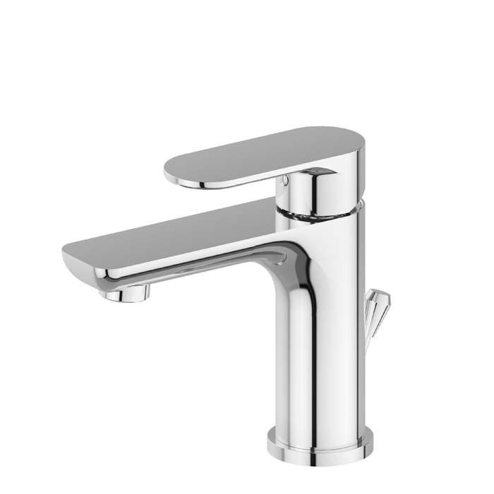 Фото Смеситель Newform Extro 69310.21.018 для раковины с донным клапаном, хром глянец
