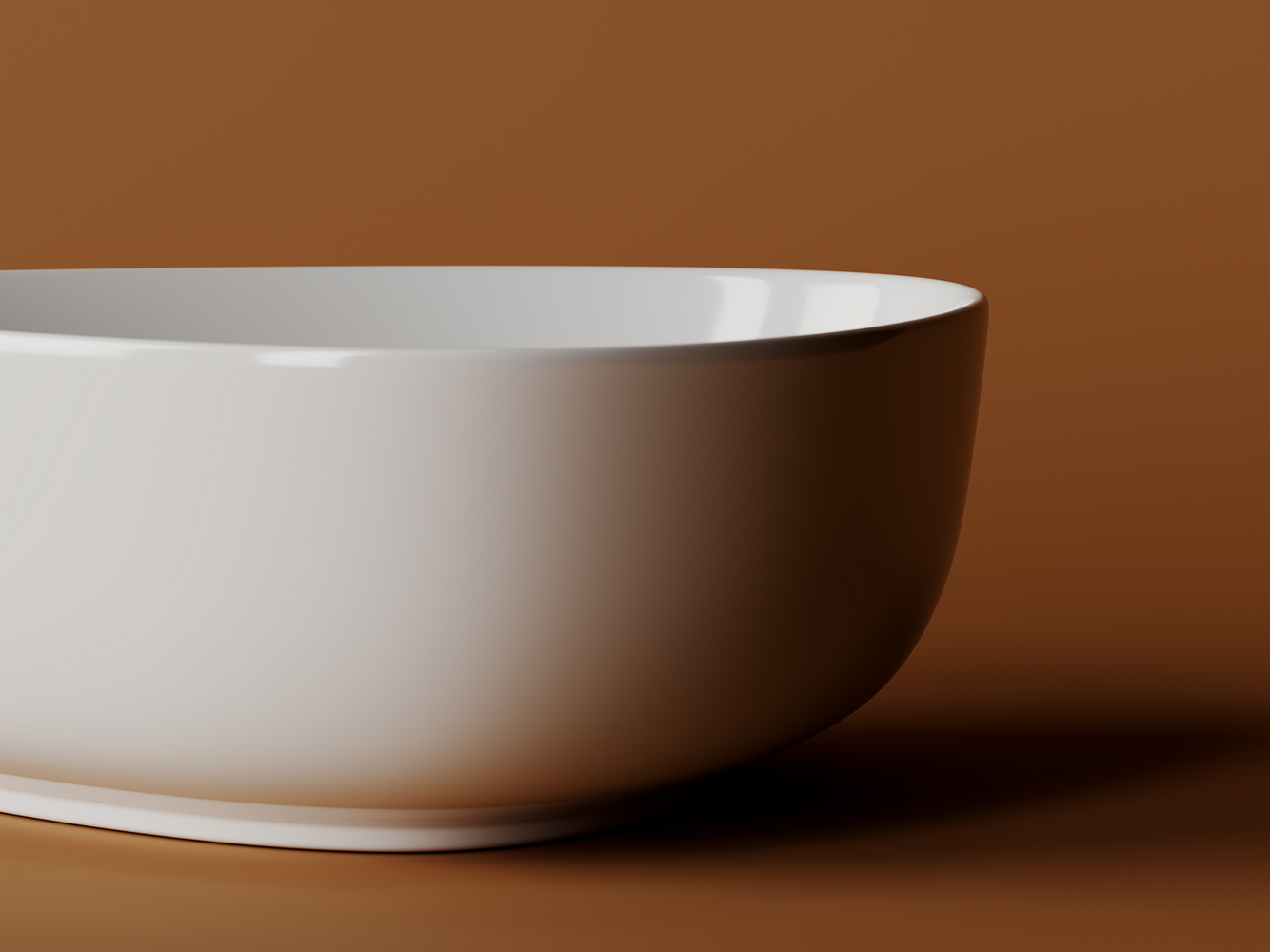 Фото Раковина Ceramicanova Element CN5026 накладная 45,5 × 32 × 15,5 см, белый глянцевый