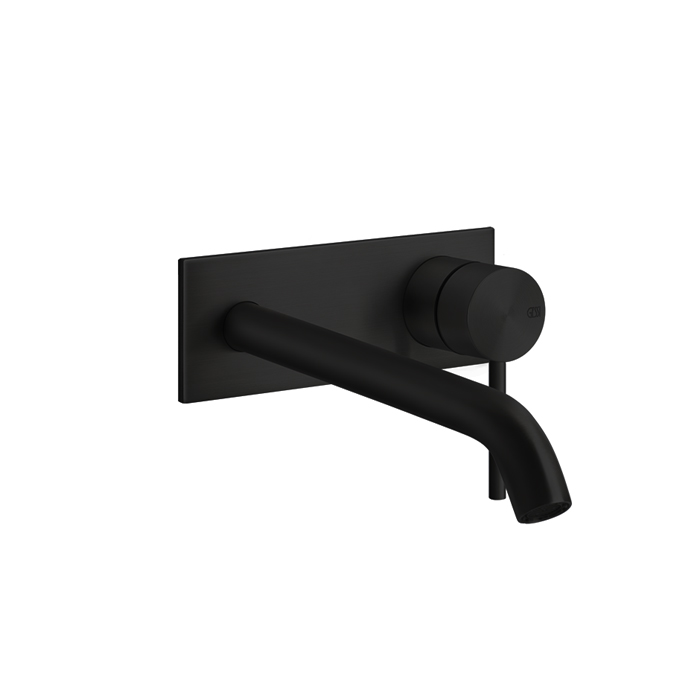 Фото Смеситель Gessi Gessi316 54090#299 для раковины с изливом, черный матовый