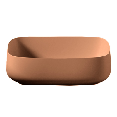 Фото Раковина Artceram Cognac COL009 13 00 накладная 56 см, цвет Arancio cammeo