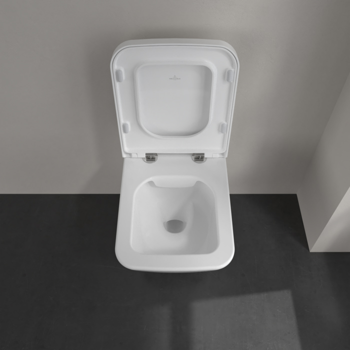 Фото Унитаз подвесной Villeroy & Boch Finion 4664R0R1, без сиденья, белый глянцевый