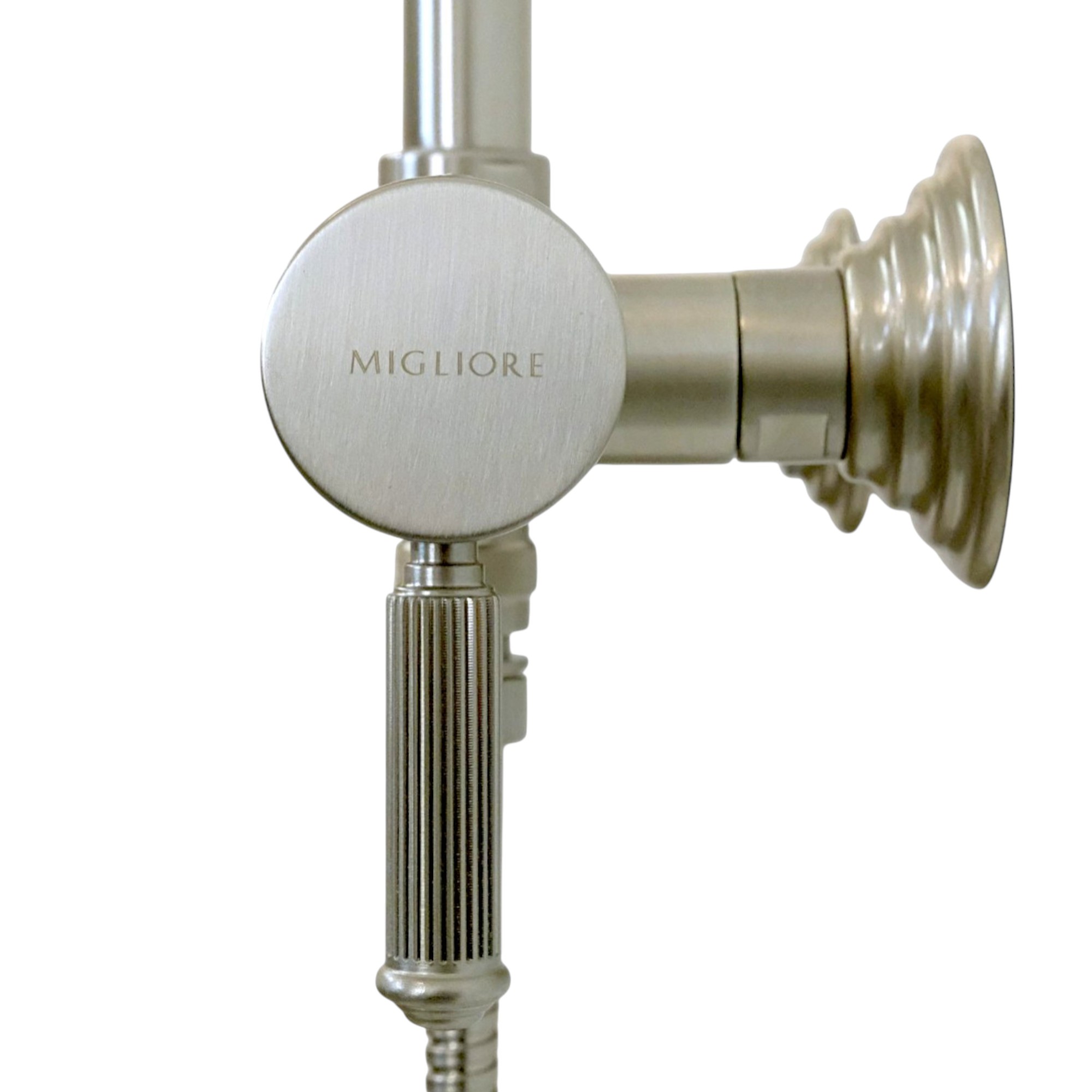 Фото Душевая стойка Migliore Velvet 36487 никель матовый