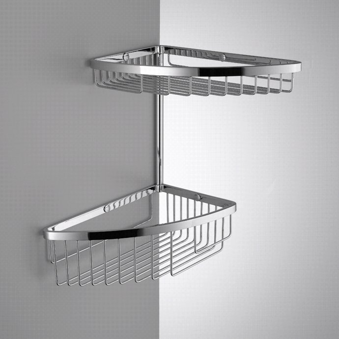 Фото Полка Colombo Angolari B9609.CR подвесная хром глянец