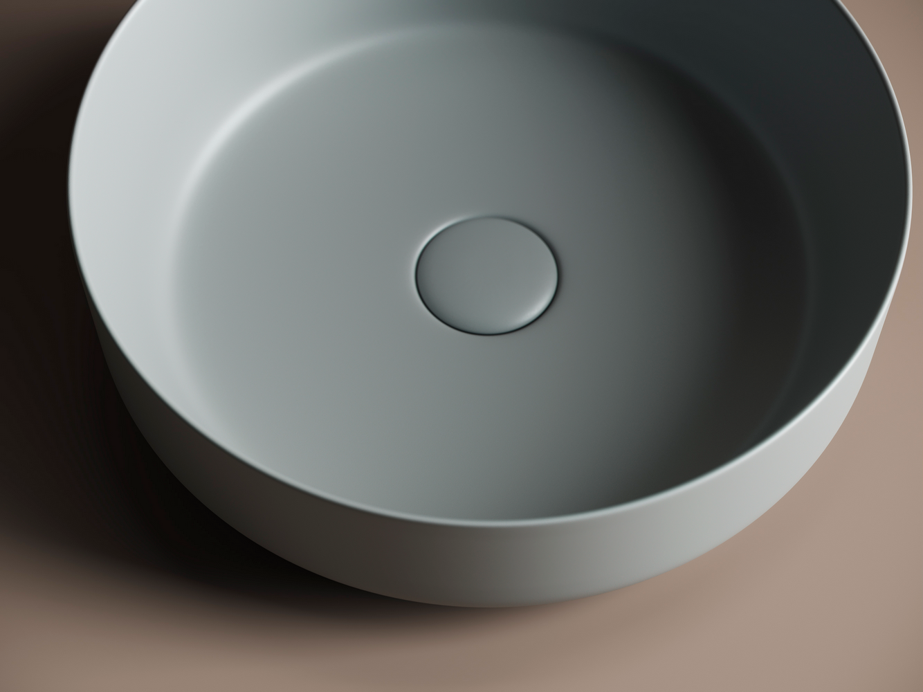 Фото Раковина Ceramicanova Element CN6022MH накладная 39 × 39 × 12 см, антрацит матовый