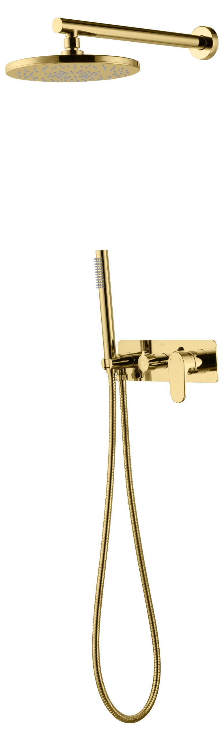 Фото Душевая система Boheme Spectre 454-G золото глянец