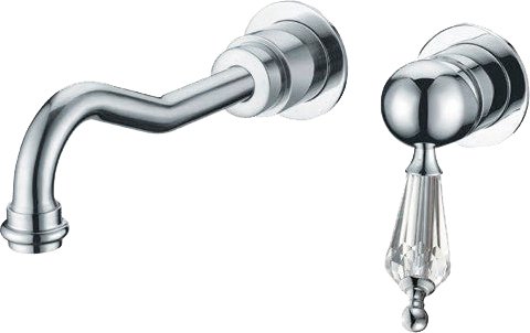 Фото Смеситель для раковины Boheme Brilante Ripresa 347 хром