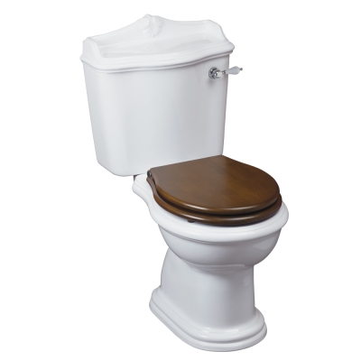 Фото Унитаз-компакт Migliore Impero 30351 бачок с ручкой хром, выпуск в пол