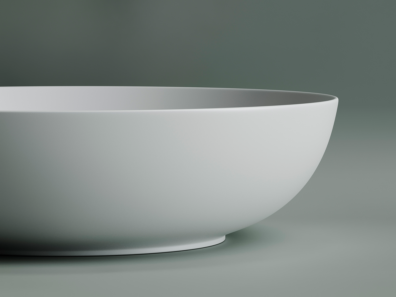 Фото Раковина Ceramicanova Element CN6017MW накладная 52 × 39,5 × 13 см, белый матовый