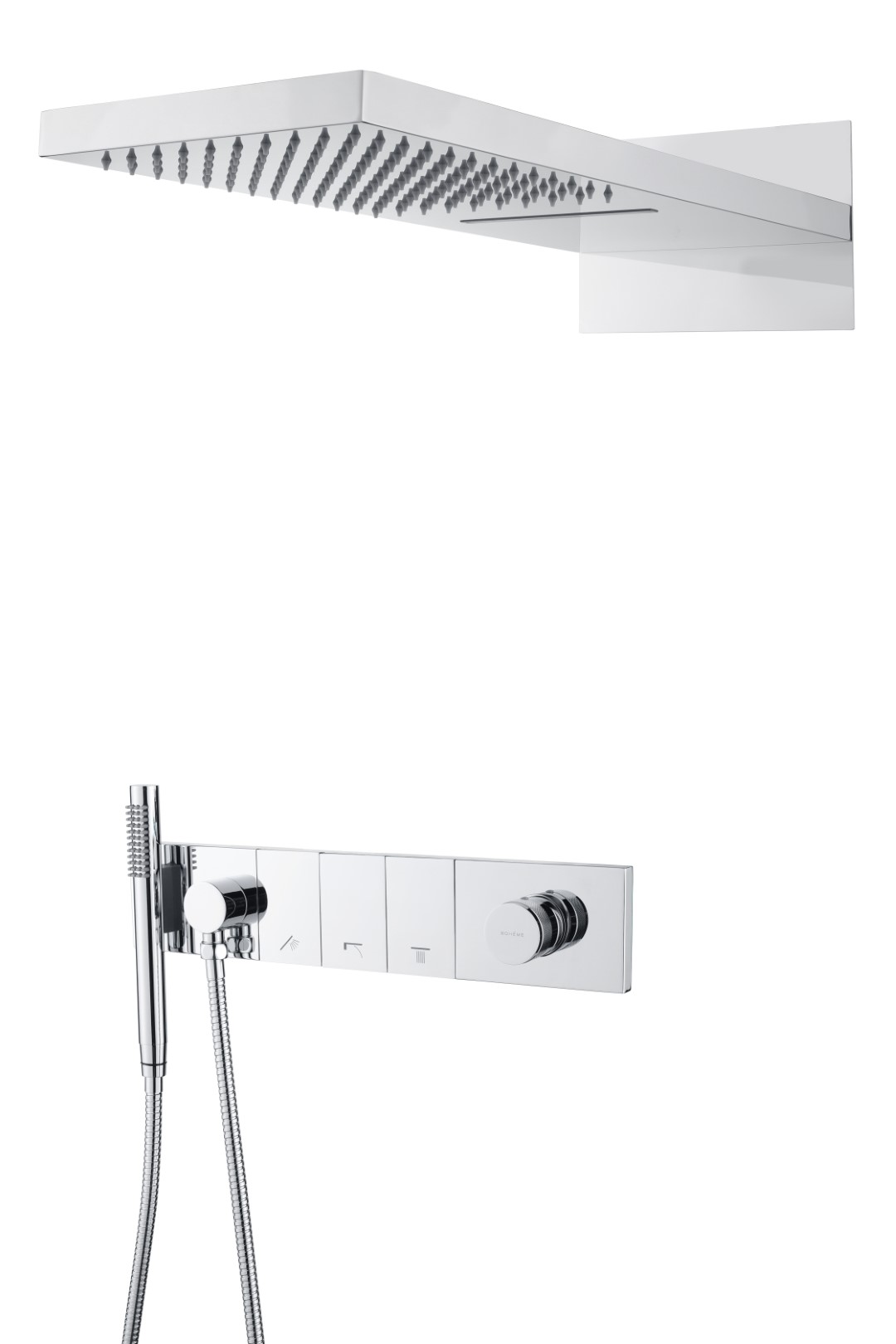 Фото Душевая система Boheme Zodiac 132-CR хром глянец