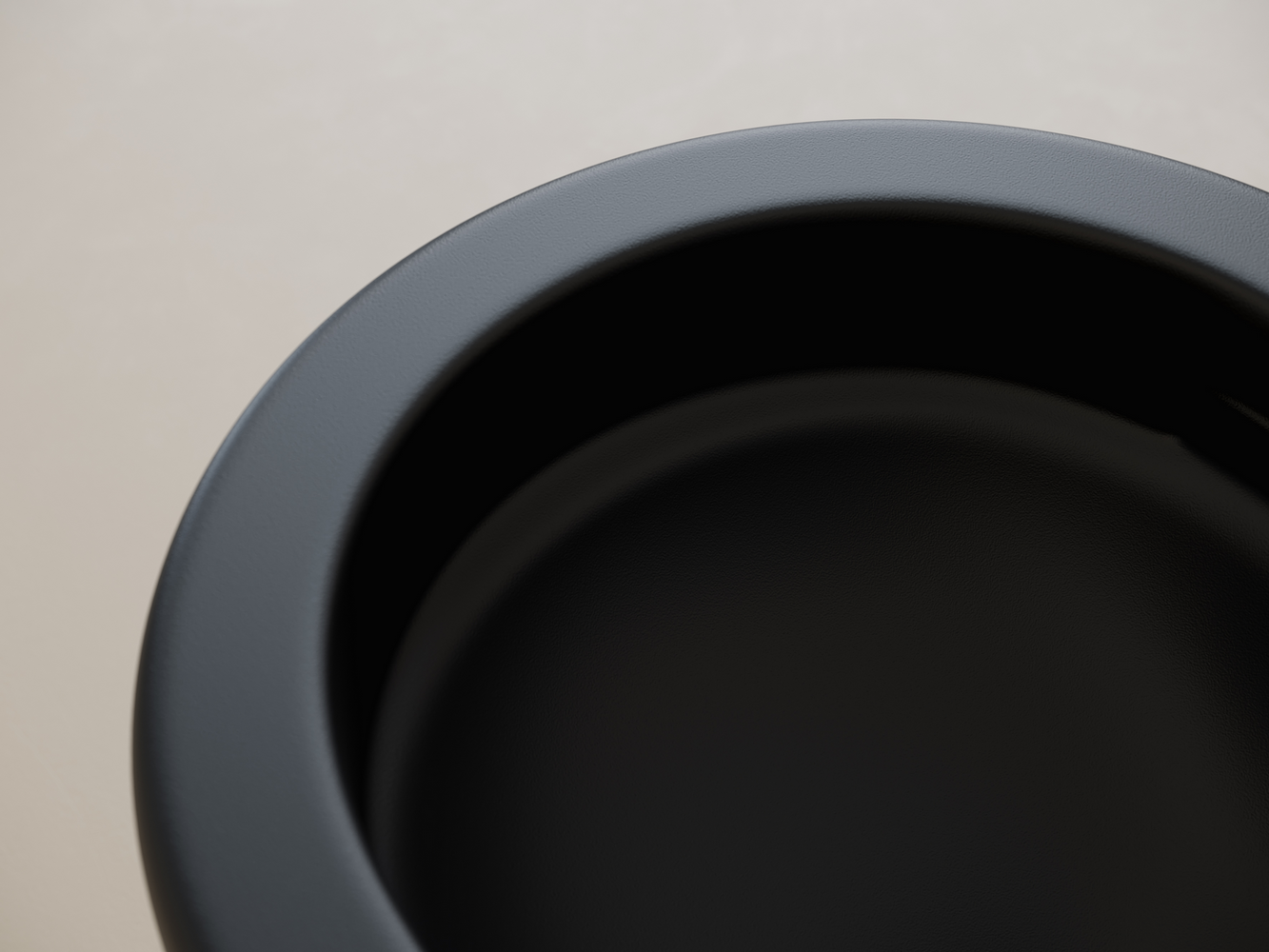 Фото Унитаз Ceramicanova UP CN4007MB с сиденьем подвесной, черный матовый