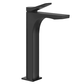 Фото Смеситель для раковины Gessi Rilievo 59010#299, черный матовый