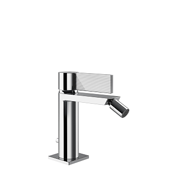 Фото Смеситель для биде Gessi Inverso Rigato 73507#031 с донным клапаном, хром