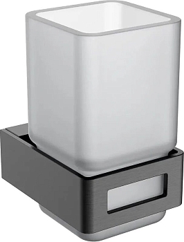 Фото Стакан Boheme Q 10944-GM подвесной Gun Metall