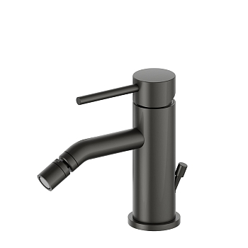 Фото Смеситель Newform XT 4223.M0.077 для биде с донным клапаном, графит матовый