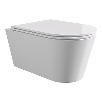 Фото Унитаз подвесной Alice Hide безободковый