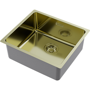 Фото Кухонная мойка Omoikiri Tadzava 49-U/I-LG 4993263 светлое золото