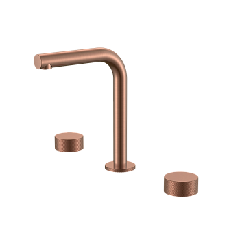 Фото Смеситель для раковины Boheme Stick 152-CB.2 медь браш, ручки Touch