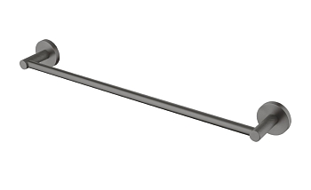 Фото Полотенцедержатель Boheme Uno 10972-GM, gun metall, графит матовый 50 см