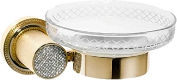 Фото Мыльница Boheme Royal Cristal 10923-G подвесная золото