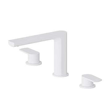 Фото Смеситель Newform Haka 72000.01.014 для раковины, белый матовый