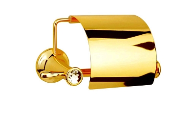 Фото Держатель туалетной бумаги Boheme Chiaro 10501 золото глянец