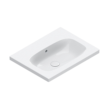 Фото Раковина Catalano Alvea 620600001 подвесная 60 см, цвет белый глянцевый