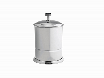 Фото Мусорное ведро Boheme Royal Cristal 10927-CR-B хром глянец 5 л