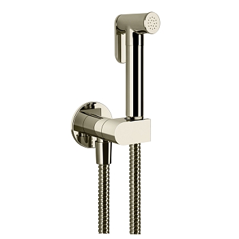 Фото Гигиенический душ Gessi Origini 45126#720, никель глянец pvd
