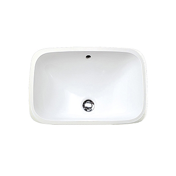 Фото Раковина Devon&Devon Swindon ACSWINDONDS bi встраиваемая 55.5 см, цвет белый