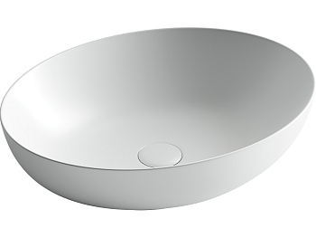 Фото Раковина Ceramicanova Element CN6017MW накладная 52 × 39,5 × 13 см, белый матовый