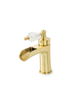 Фото Смеситель для раковины Boheme Vogue Crystal 201-CRST бронза