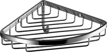 Фото Полка Colombo Angolari B9602.CR угловая 18 см хром