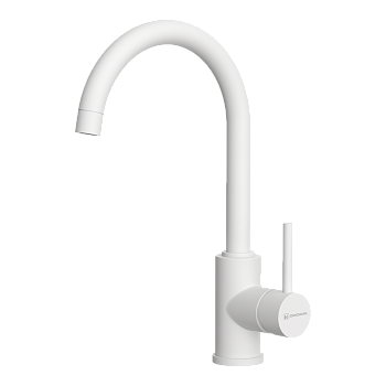 Фото Смеситель для кухни Omoikiri Shinagawa-P-WH 4974108 белый