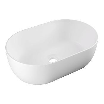 Фото Раковина Alice Unica 32120109 накладная 55 см, цвет белый матовый
