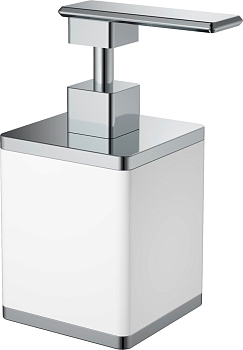 Фото Дозатор жидкого мыла Boheme 10969-W-CR настольный хром