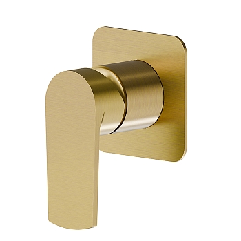 Фото Смеситель Newform Haka 72074E.59.097 для душа, золото браш PVD