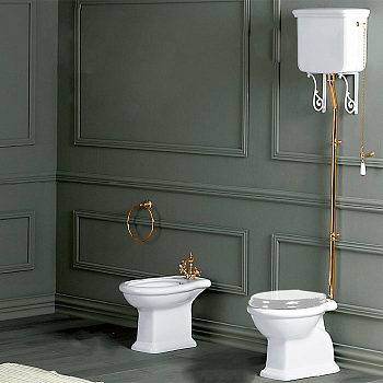 Фото Унитаз напольный Simas Lante LA02bi выпуск в стену