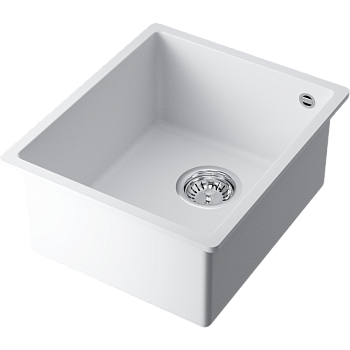 Фото Кухонная мойка Omoikiri Bosen 38-U-WH 4993160 белый