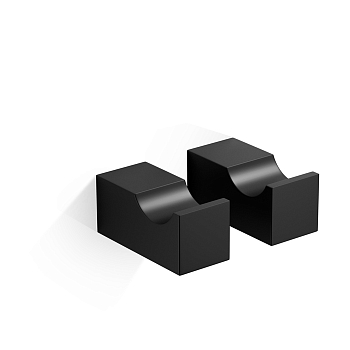Фото Крючки Decor Walther Corner 0561960 подвесной набор 2 шт, черный матовый