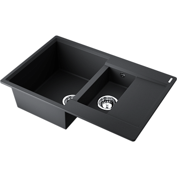 Фото Кухонная мойка Omoikiri Daisen 78-2T-BL 4993535 черный