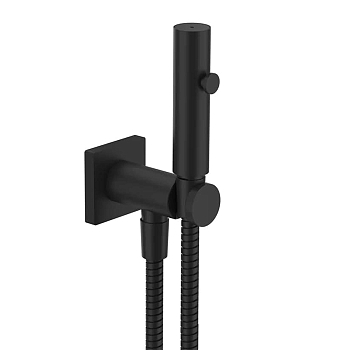 Фото Гигиенический душ Gessi Rilievo 59151#299, black XL, черный матовый