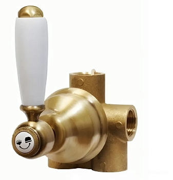 Фото Переключатель потоков Migliore Ricambi ML.RIC-19451.BR 3-х позиционный, бронза