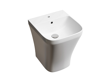 Фото Раковина Ceramicanova Dion CN6067 напольная 36,5 × 40 × 45,5 см, белый глянцевый
