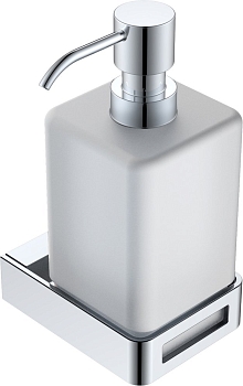 Фото Дозатор жидкого мыла Boheme Q 10957-CR подвесной хром
