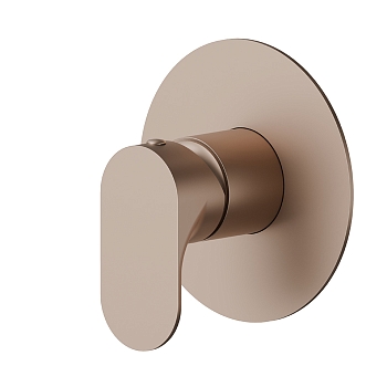 Фото Смеситель Newform Linfa II 69475E.M0.072 для раковины, розовое золото матовое