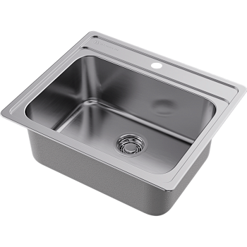 Фото Кухонная мойка Omoikiri Ashi 56-IN 4993449 нержавеющая сталь