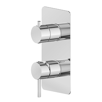 Фото Смеситель Newform XT 67693E.21.018 для душа с переключателем на 2 потока, хром глянец